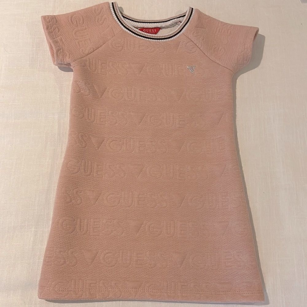 GIRL’S pink Guess dress 4